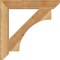 Ekena Millwork Westlake Slat Rough Sawn Bracket, Western Red Cedar, 4"W x 28"D x 28"H BKT04X28X28WTL06RWR - alternate 3